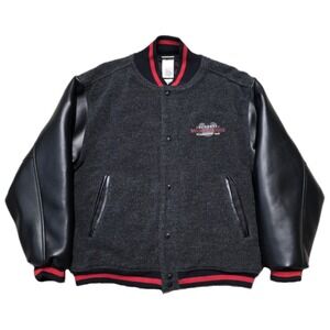 Vintage 90's Disney Mickey Mouse‎ Club Letterman Varsity Jacket Men's M